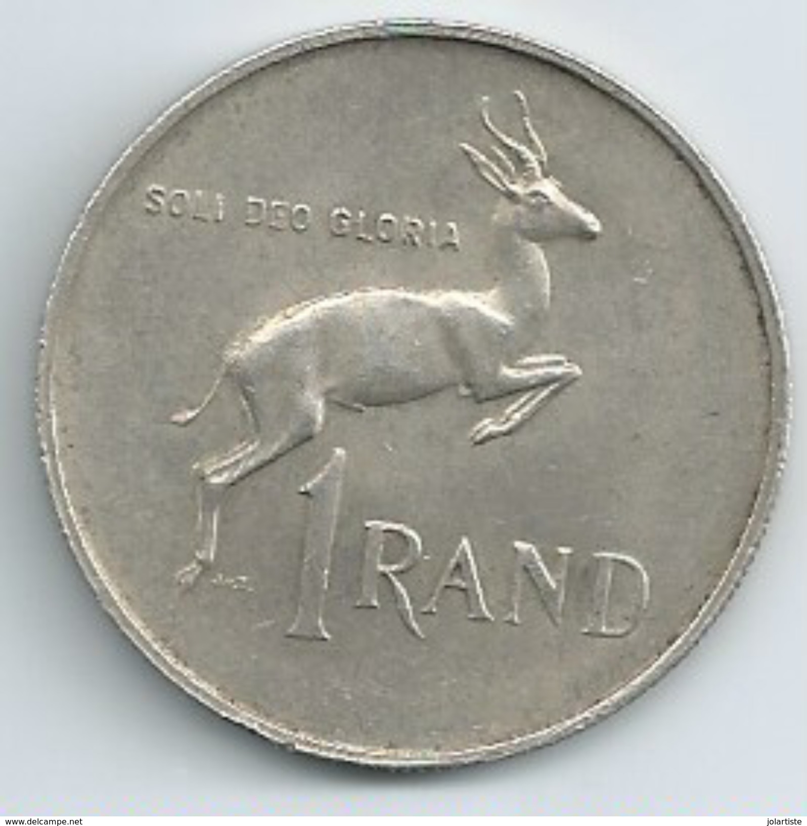 MONNAIE SOUTH AFRICA1 RAND ARGENT 1967 Port 1,50 - Afrique Du Sud