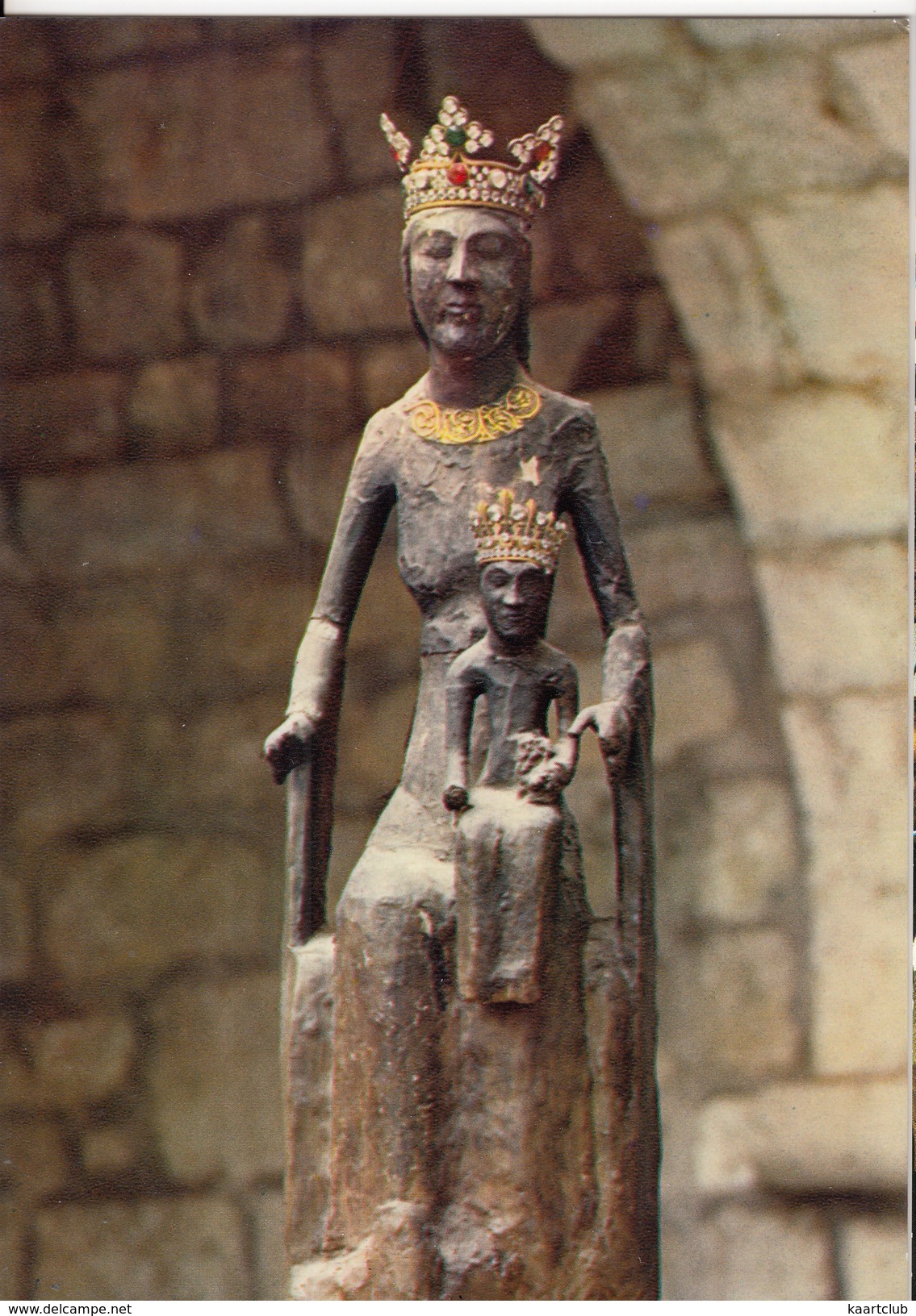 Rocamadour (Lot) - Statue N D De Rocamadour Vierge Noire Du XII's  - VIERGE NOIR / SCHWARZE MADONNA - Maagd Maria En Madonnas