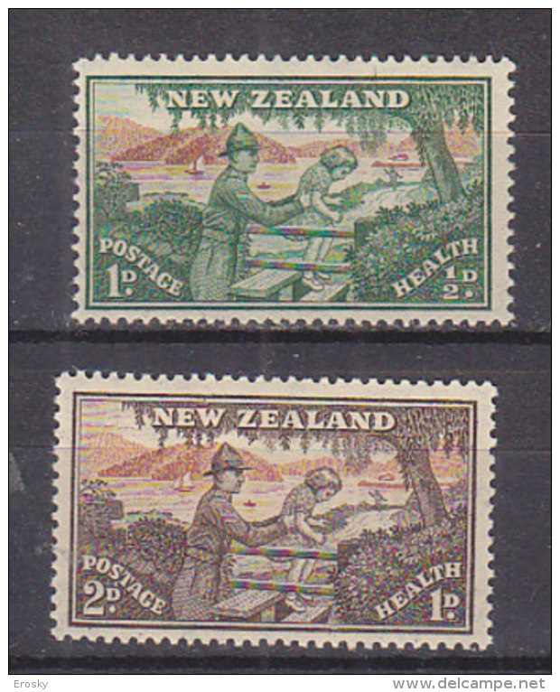 PGL CC158 - NOUVELLE ZELANDE NEW ZEALAND Yv N°283/84 ** - Neufs