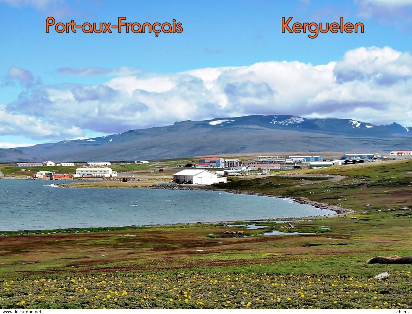 Port-aux-Français Kerguelen - TAAF : Terres Australes Antarctiques Françaises