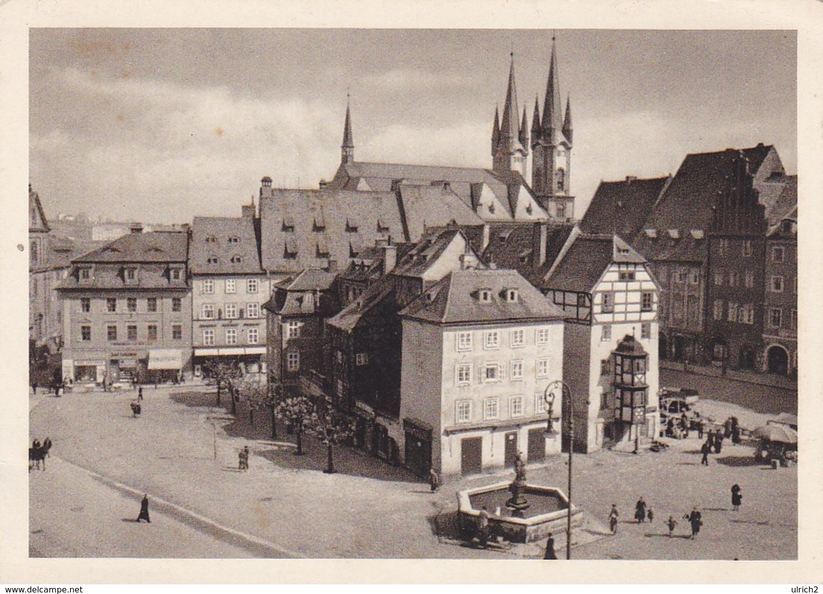 AK Eger - Marktplatz Mit Stöckl (31499) - Boehmen Und Maehren