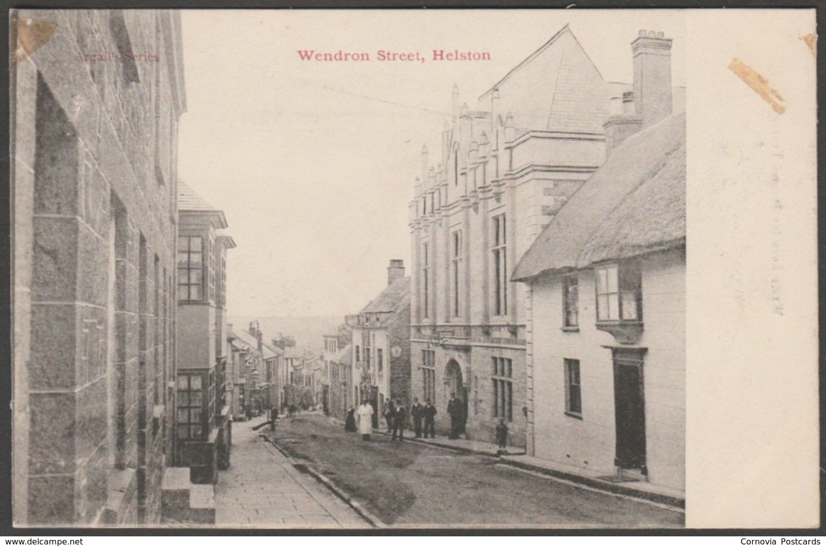 Wendron Street, Helston, Cornwall, C.1905 - Postcard - Other & Unclassified