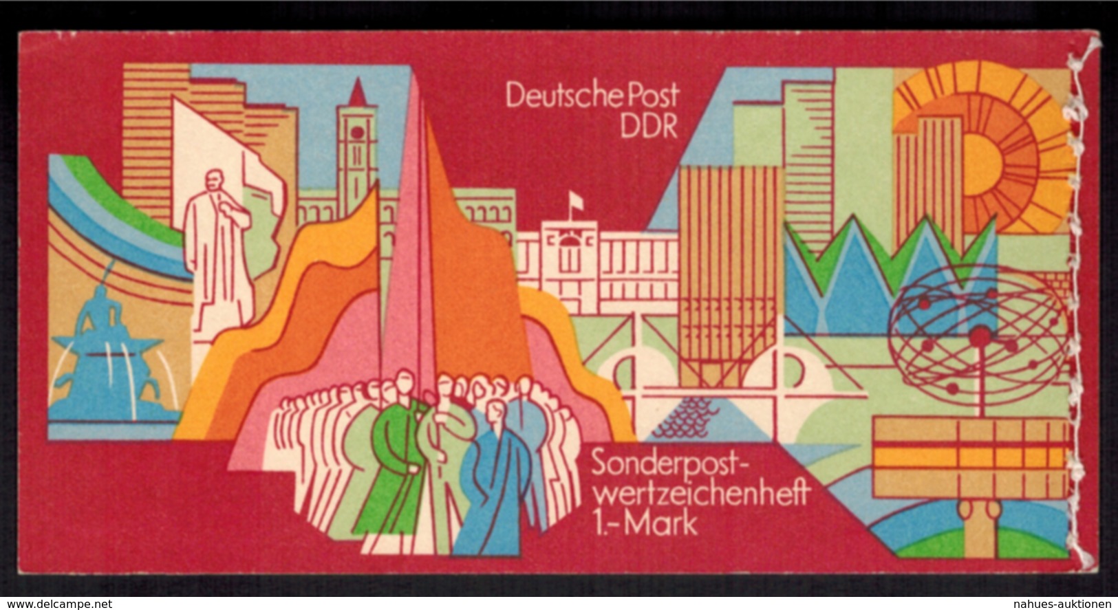 DDR Markenheftchen 7 I Weltspiele Der Jugend 1973 Tadellos Postfrisch - Markenheftchen