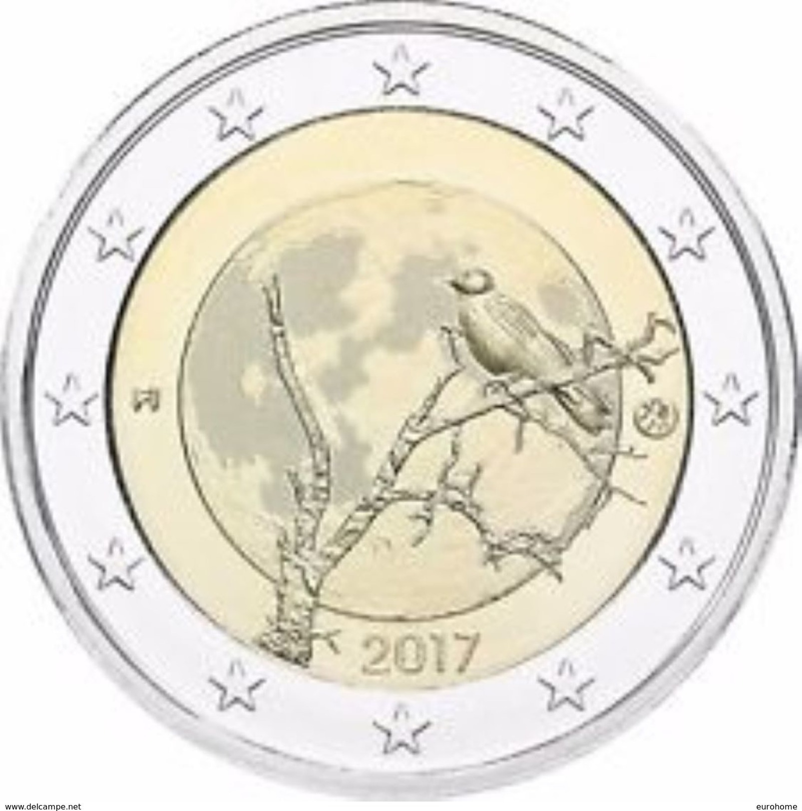 Finland 2017    2 Euro Commemo   Natuur - Nature      UNC Uit De Rol  UNC Du Rouleaux !! - Finland