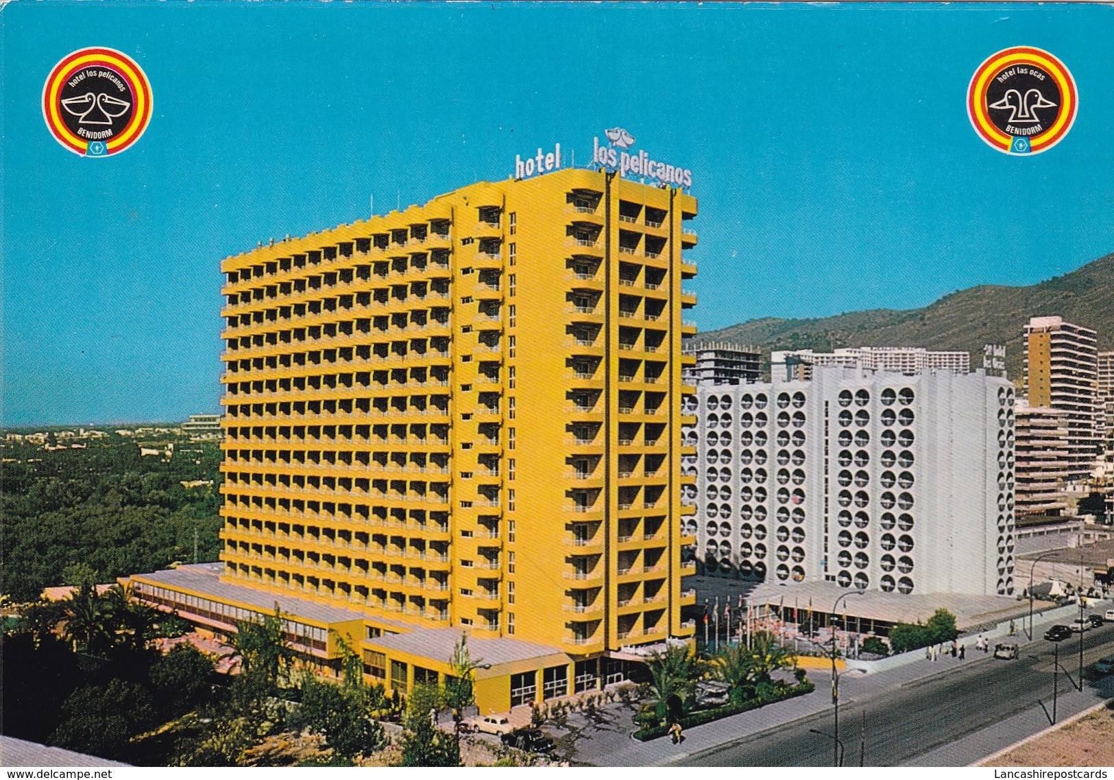 Postcard Benidorm Hoteles Las Ocas Los Pelicanos Espana My Ref B22083 - Other & Unclassified