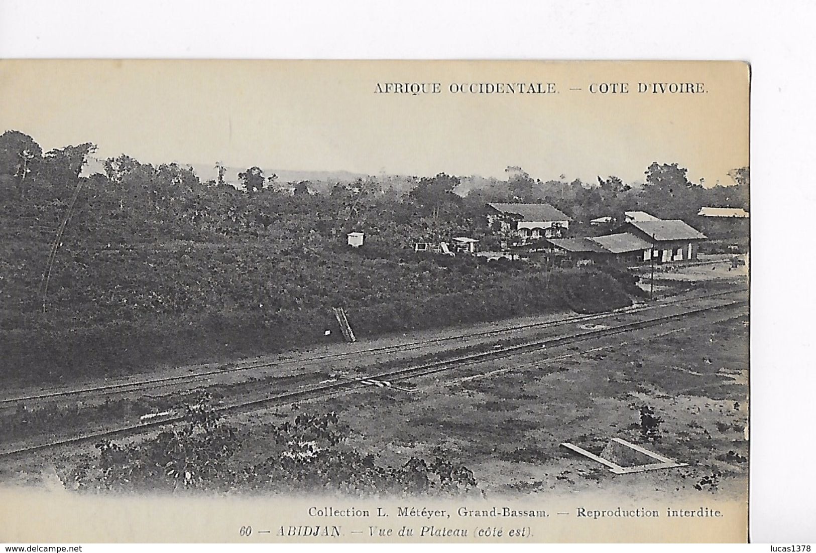 COTE D IVOIRE / VUE DU PLATEAU / COTE EST - Côte-d'Ivoire