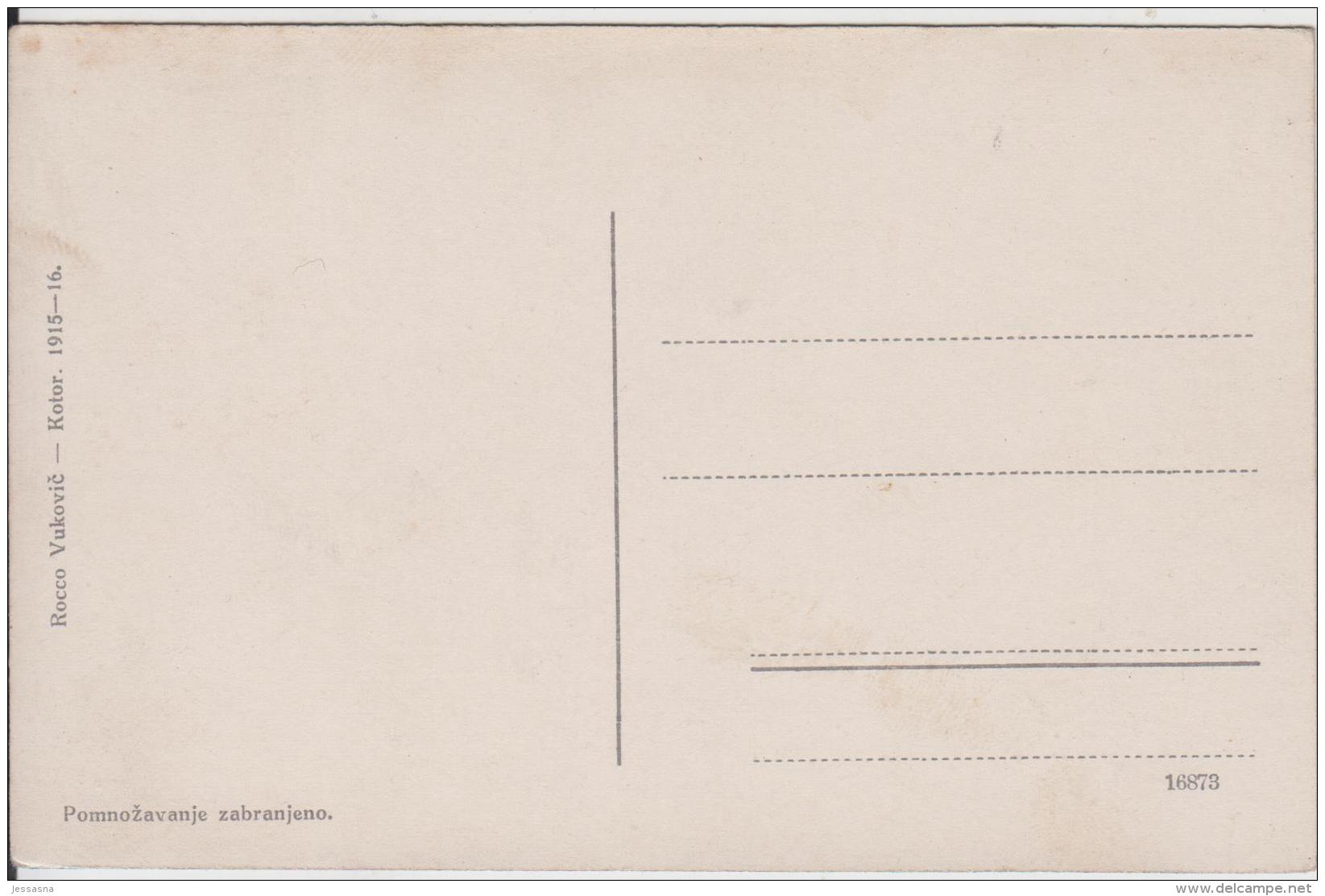 AK - (Montenegro) TEODO (Tivat) 1915 - Montenegro