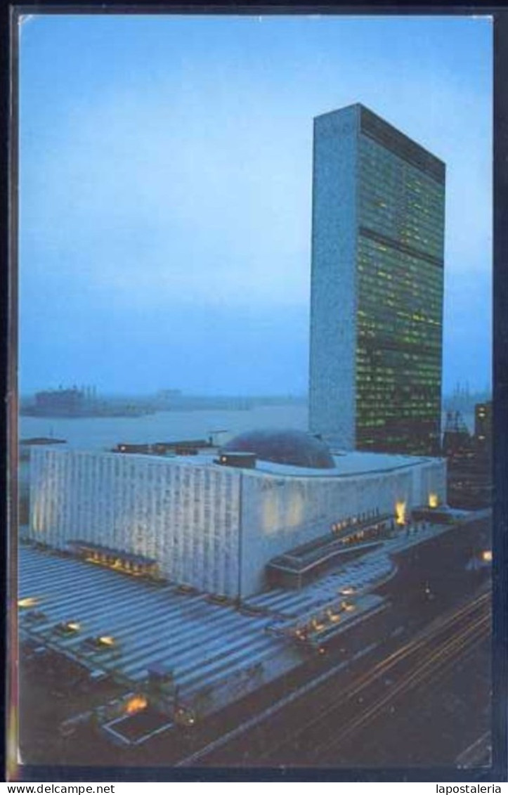NY City. *United Nations Building...* Circulada 1968. - Manhattan