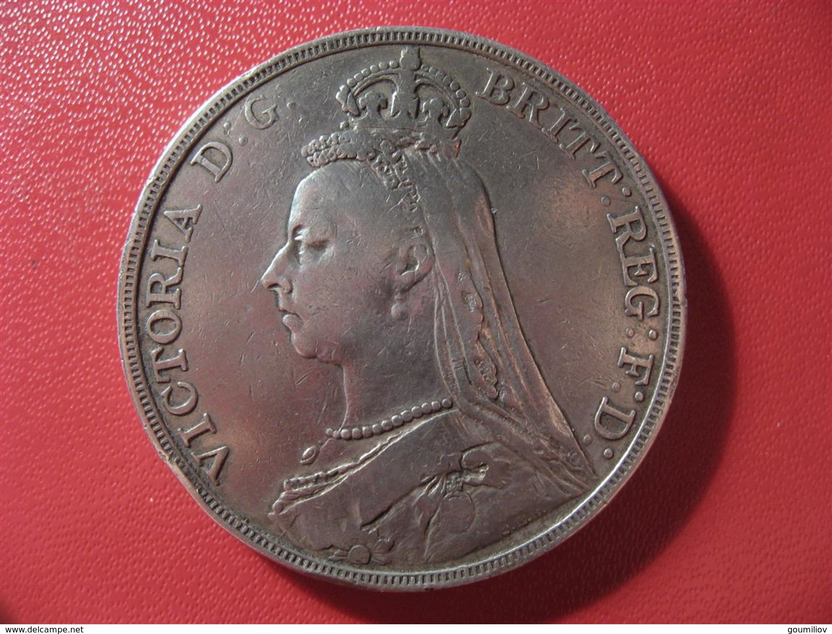 Grande-Bretagne - UK - Crown 1891 Victoria 9876 - M. 1 Crown