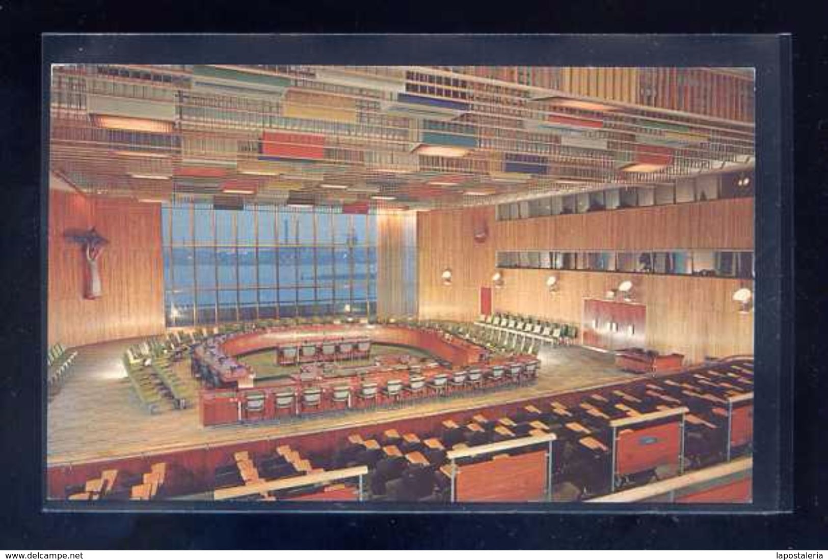 NY City. *United Nations. Trusteeship Council Chamber..* Nueva. - Manhattan