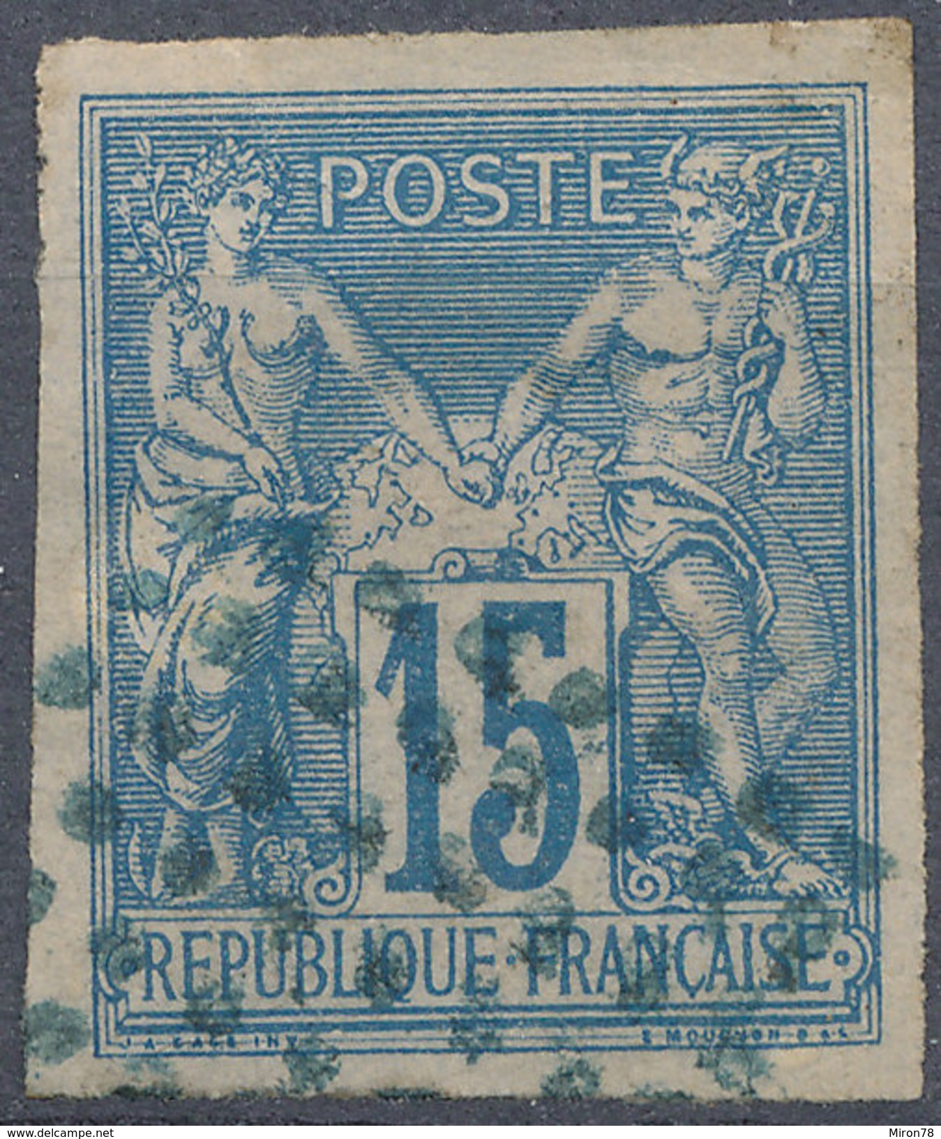 Stamp France Colonies 1878 Used - Autres & Non Classés