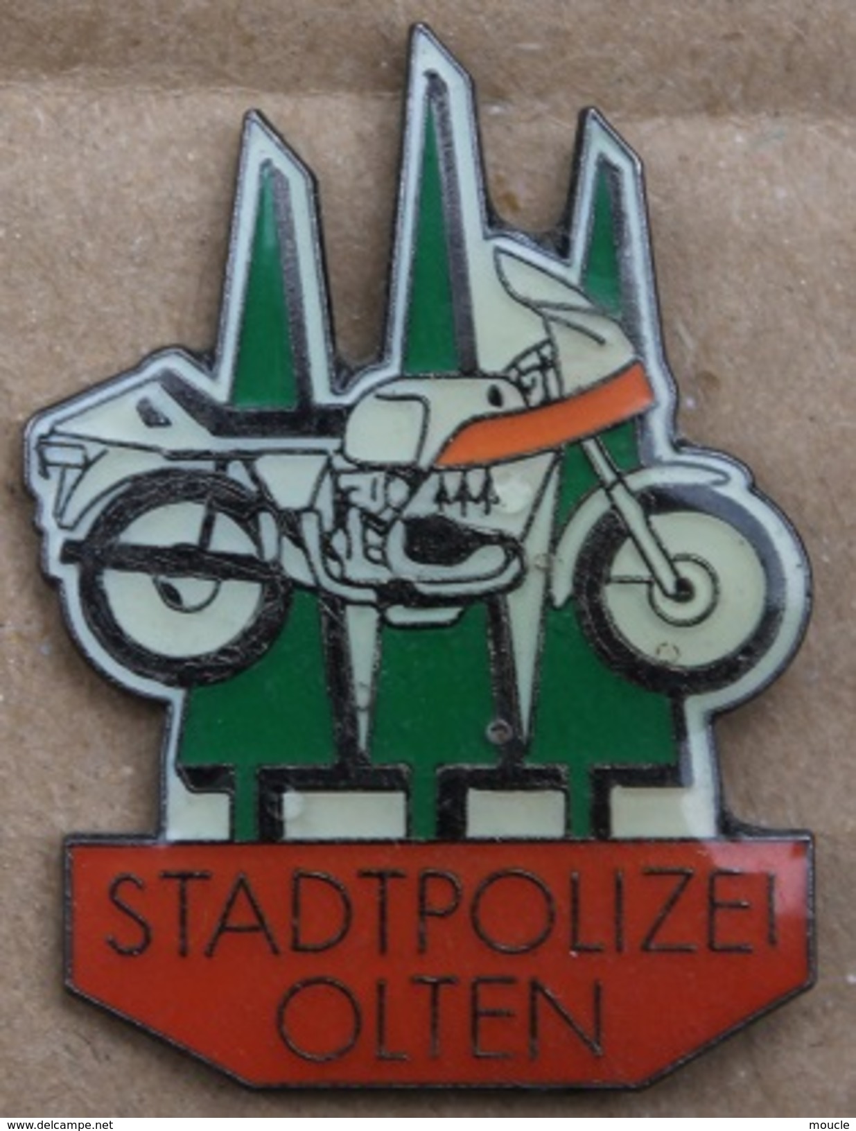 POLICE DE LA VILLE D'OLTEN  - MOTO - STADTPOLIZEI OLTEN - SCHWEIZ - SUISSE - SWISS    -    (19) - Polizia