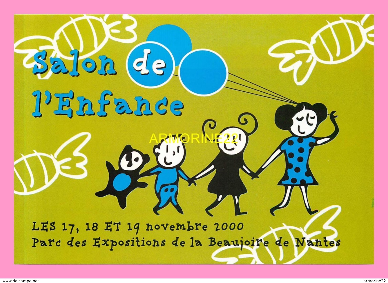 CPM CARTE COM   NANTES  Salon De L Enfance  2000 - Altri & Non Classificati