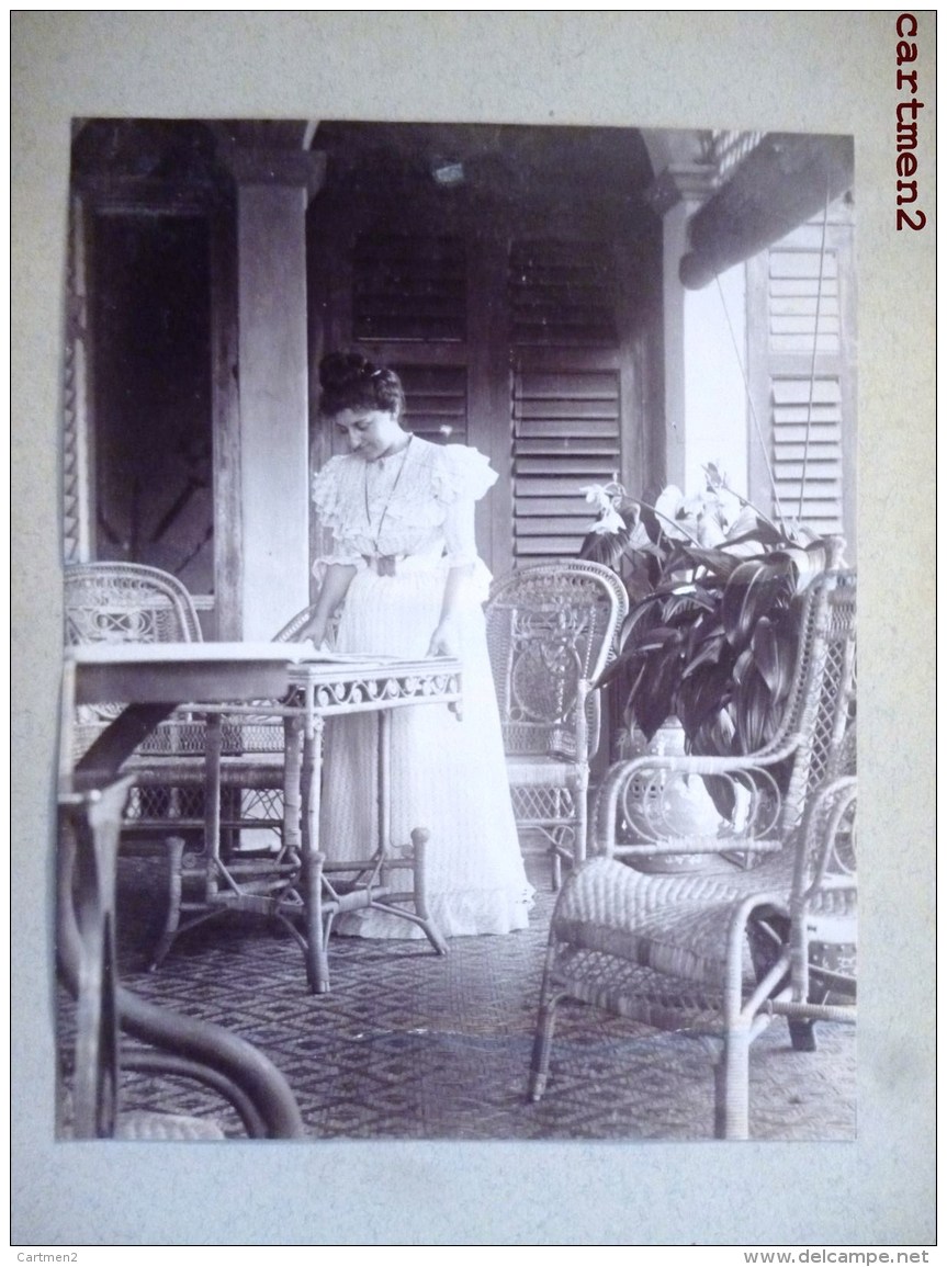 SINGAPORE SINGAPOUR 1899 LE COMTE DE MAUBEUGE ET SA FEMME FAMILLE ROYALE ASIE - Singapour