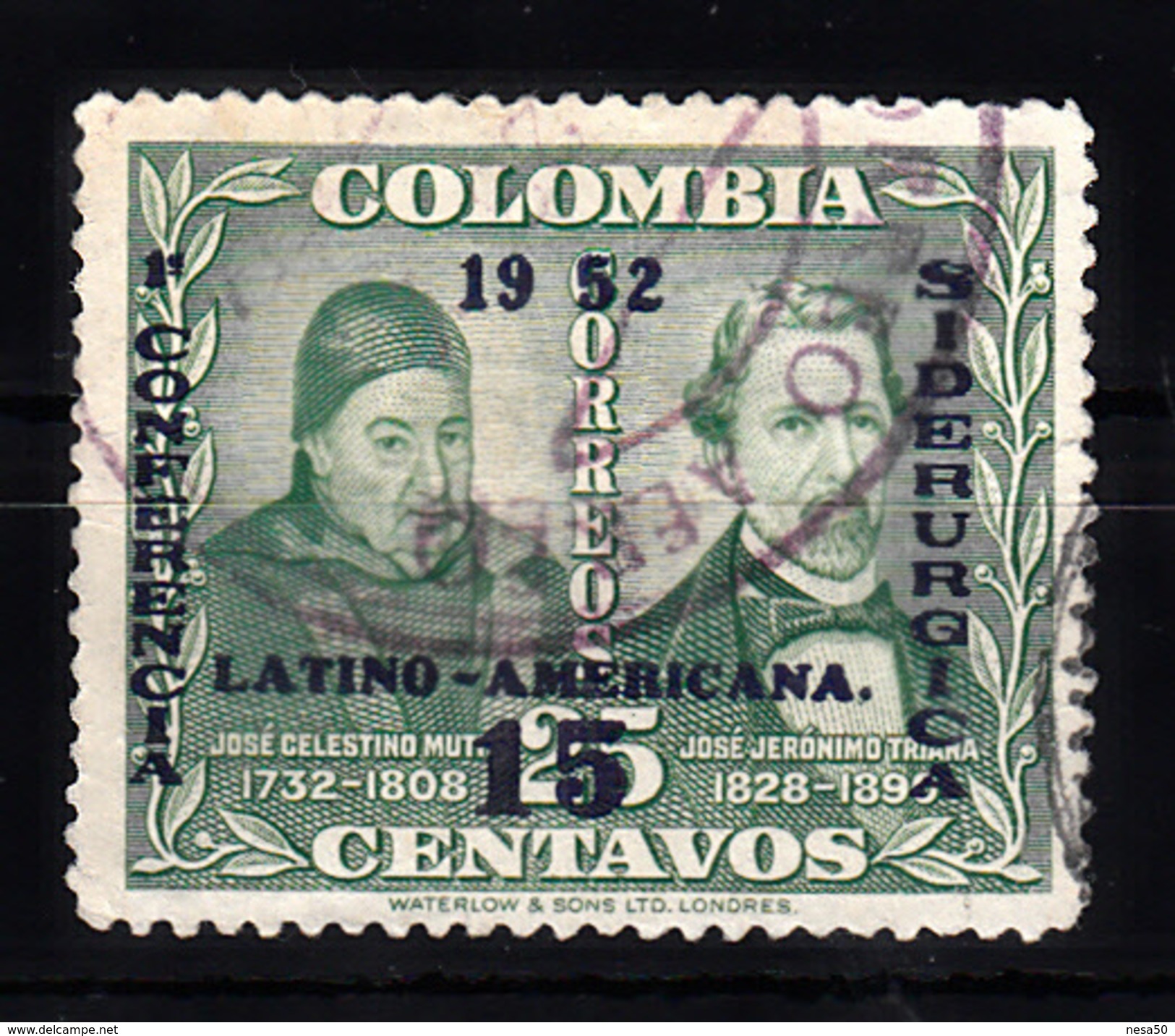 Colombia 1952 Mi Nr 646 - Colombia