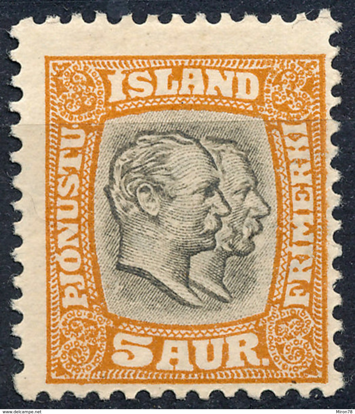 Stamps Iceland 1907 Used - Unused Stamps