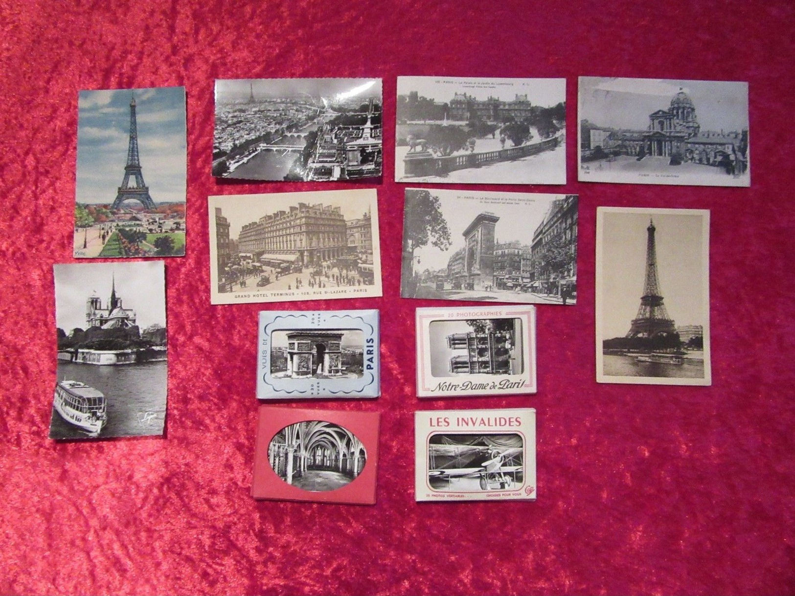 LOT 8 CARTES POSTALES CPA ET 72 PHOTOGRAPHIES THEME PARIS 1920-1960 - 500 CP Min.