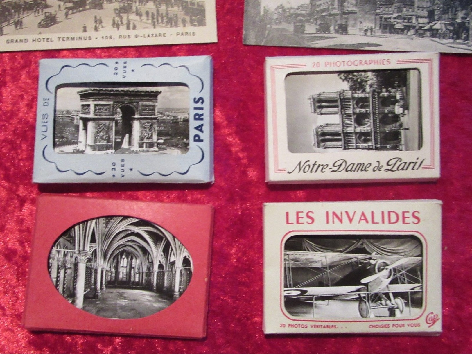 LOT 8 CARTES POSTALES CPA ET 72 PHOTOGRAPHIES THEME PARIS 1920-1960 - 500 CP Min.