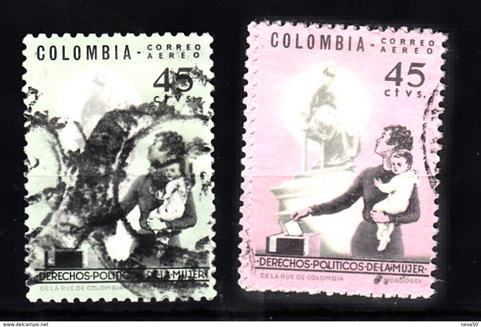 Colombia 1963 Mi Nr 1042 + 1043 - Colombia