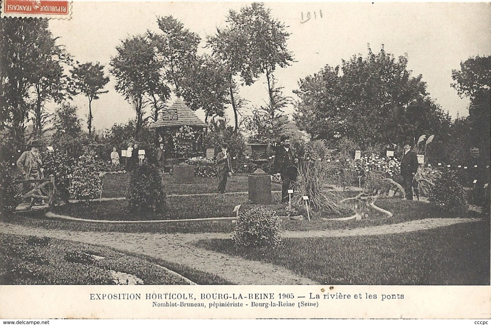 CPA Bourg-la-Reine Exposition Horticole - La Rivière Et Les Ponts - Bourg La Reine