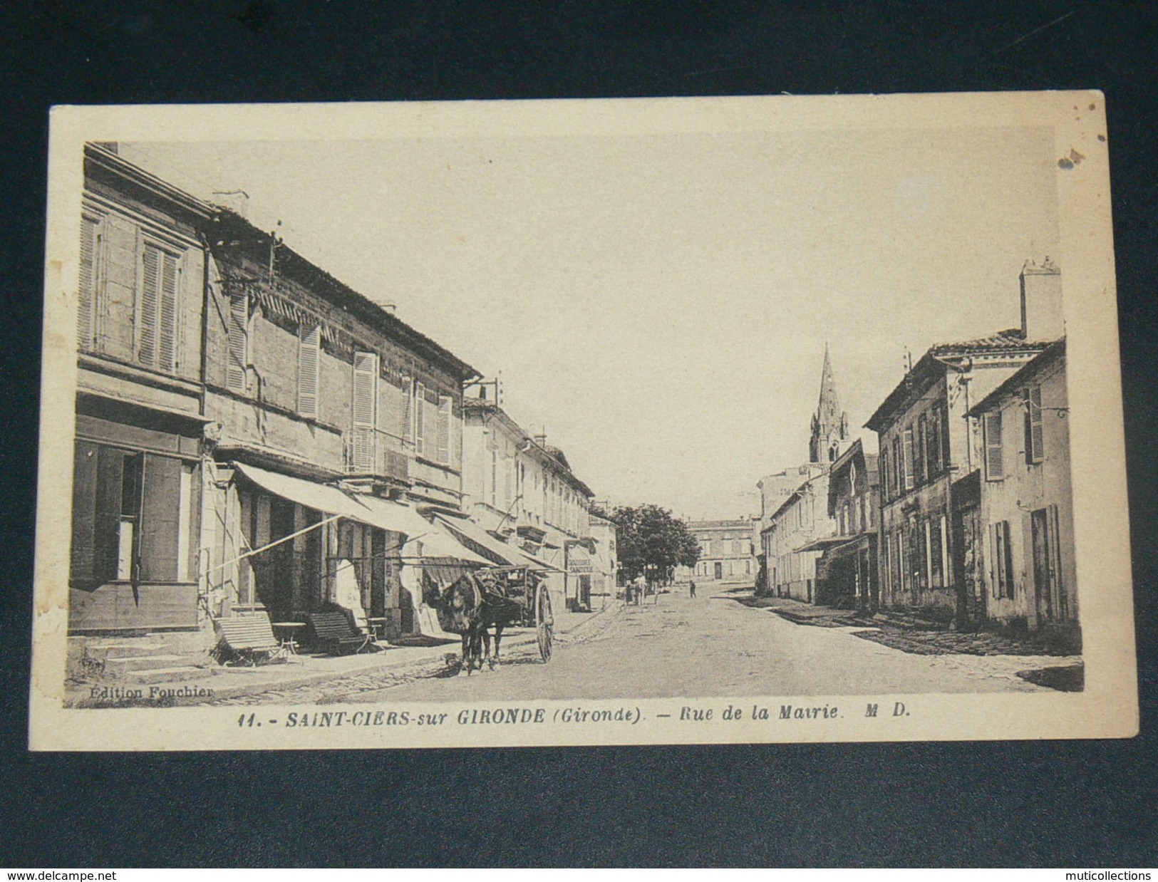 SAINT CIERS SUR GIRONDE / ARDT BLAYE  1930 RUE DE LA MAIRIE    CIRC  EDIT - Autres & Non Classés