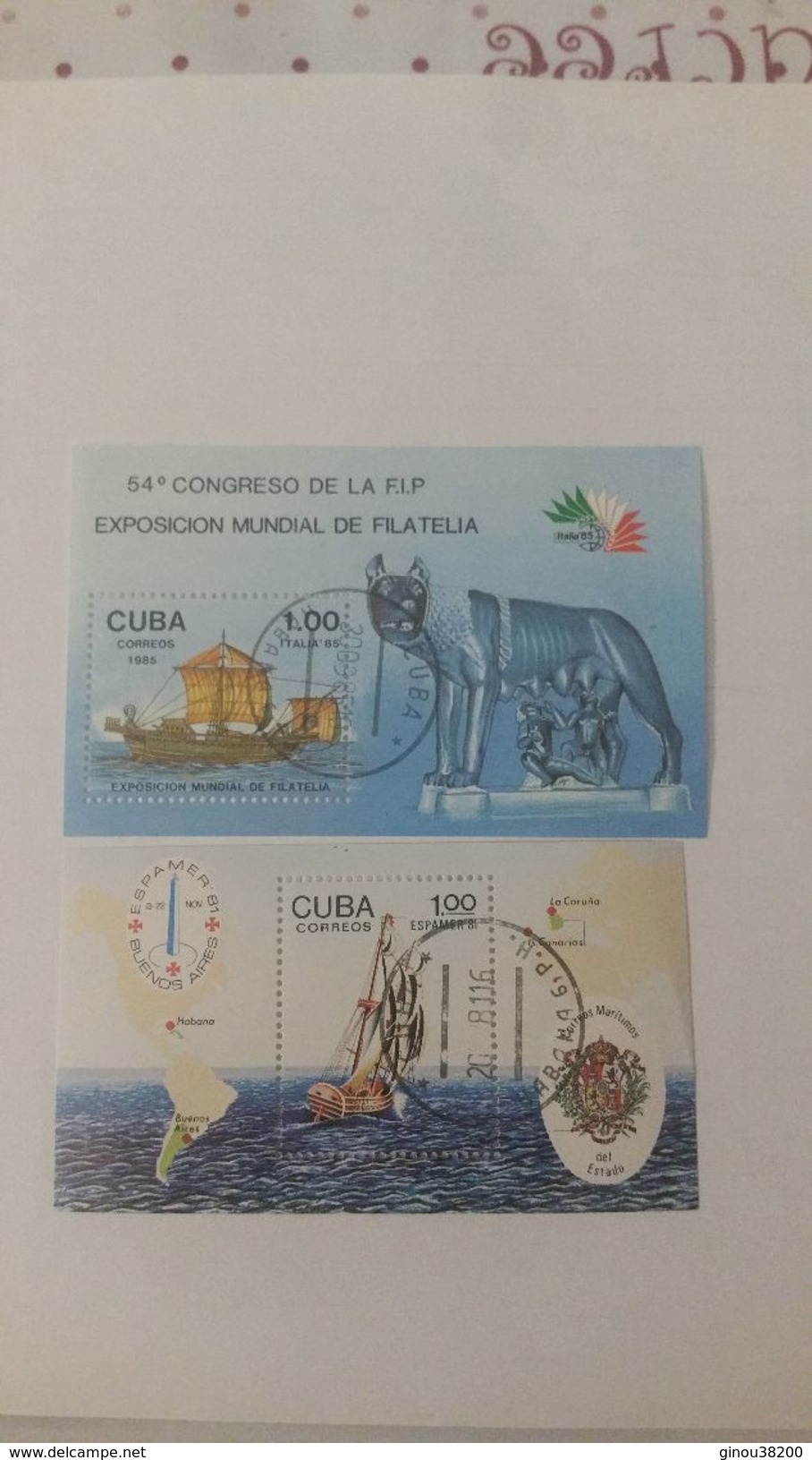 Lot De 3Timbres Oblitérés De Cuba - Oblitérés