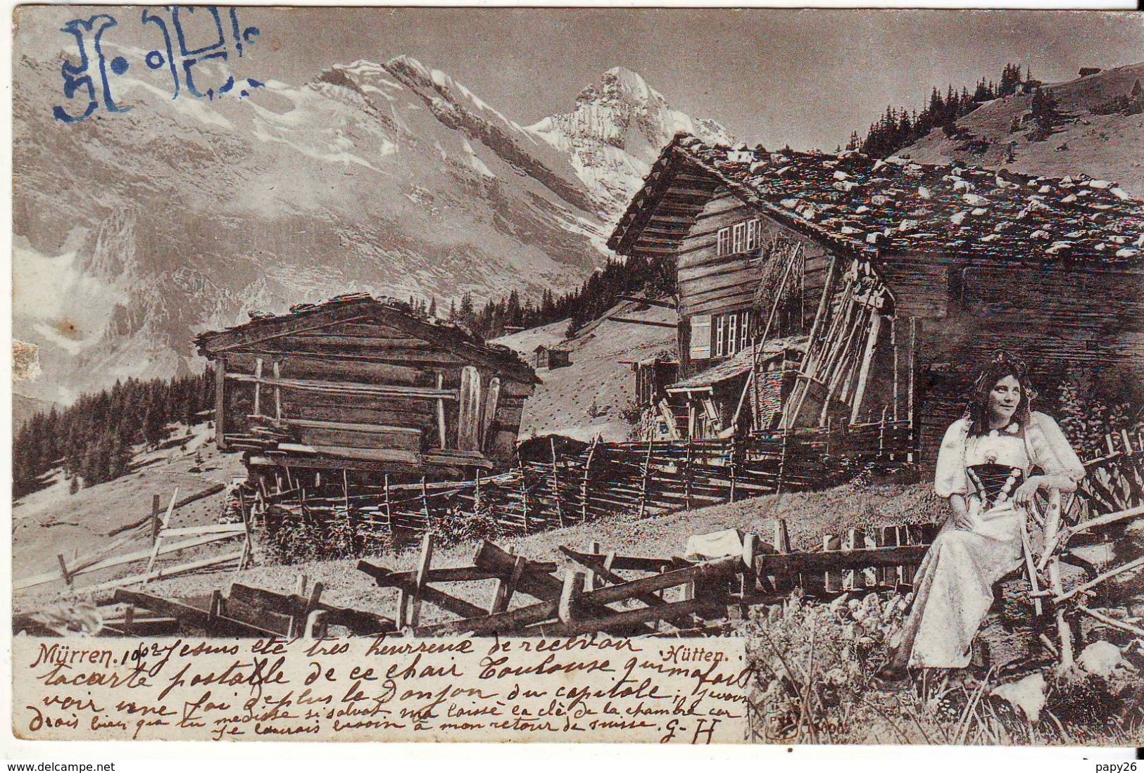 Cpa  Murren - Mürren