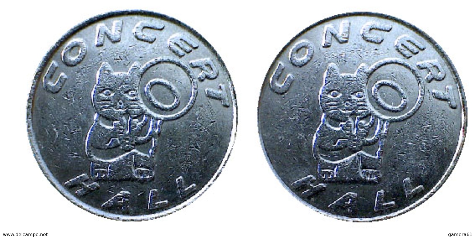 04104 GETTONE TOKEN FICHA JETON AMUSEMENT GAMING PLAY TOKEN CONCERT HALL - Other & Unclassified