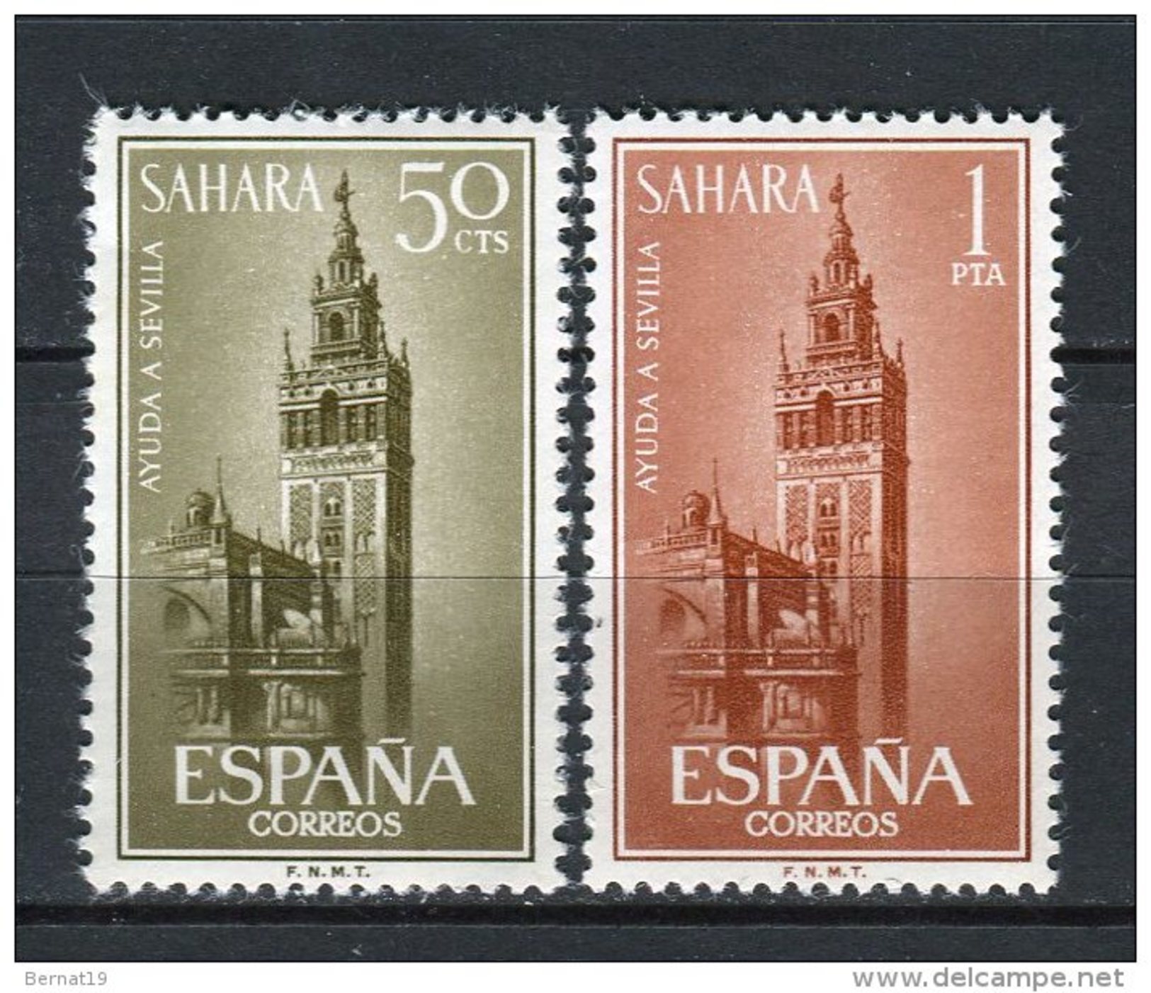 Sahara 1963. Edifil 215-16 ** MNH. - Sahara Spagnolo