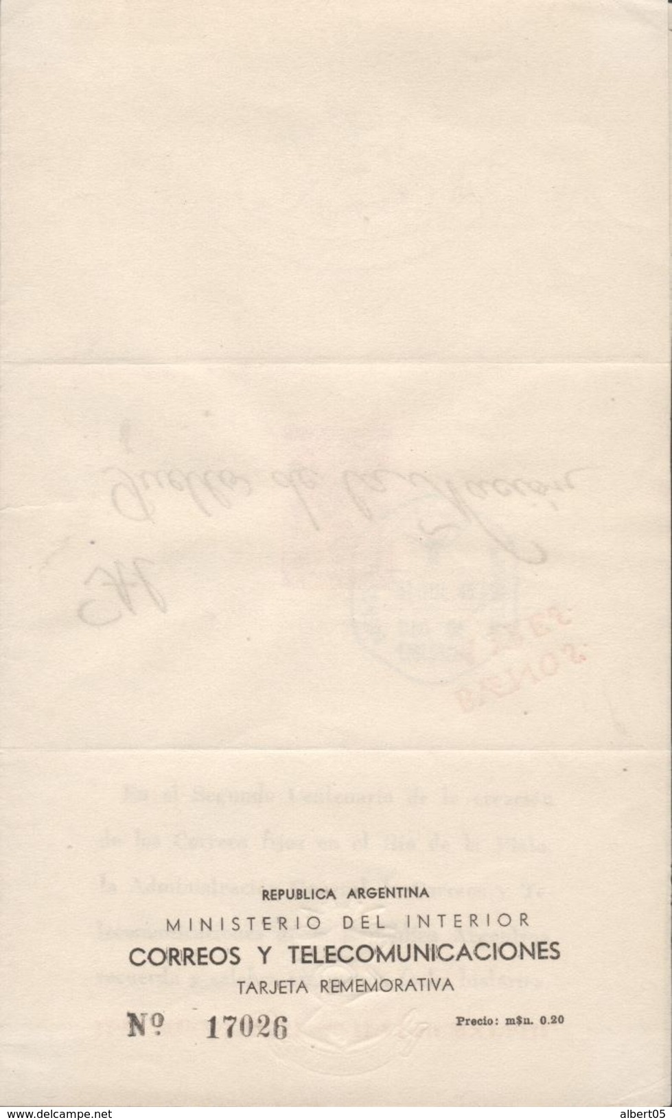 Segundo Centenario De La Creacion De Los Correos Fijos 31 JUl 48 - FDC