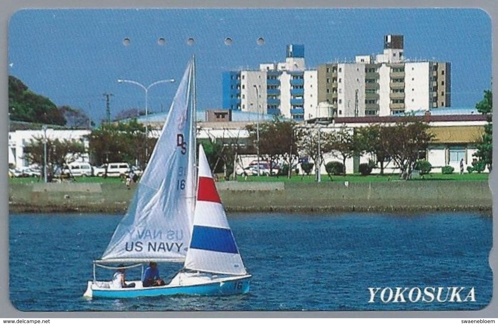 JP.- Japan, Telefoonkaart. Telecarte Japon. YOKOSUKA. US NAVY. - Andere & Zonder Classificatie