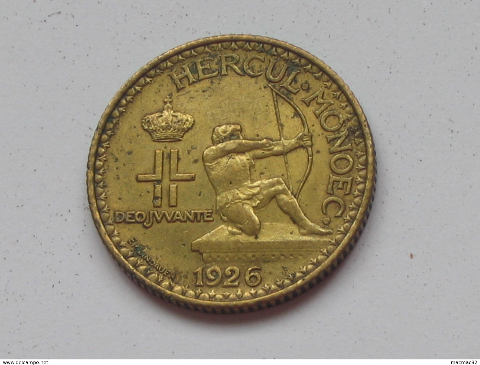 Bon Pour 1 Franc 1924 - Crédit Foncier De  MONACO    ***** EN ACHAT IMMEDIAT **** - 1922-1949 Louis II