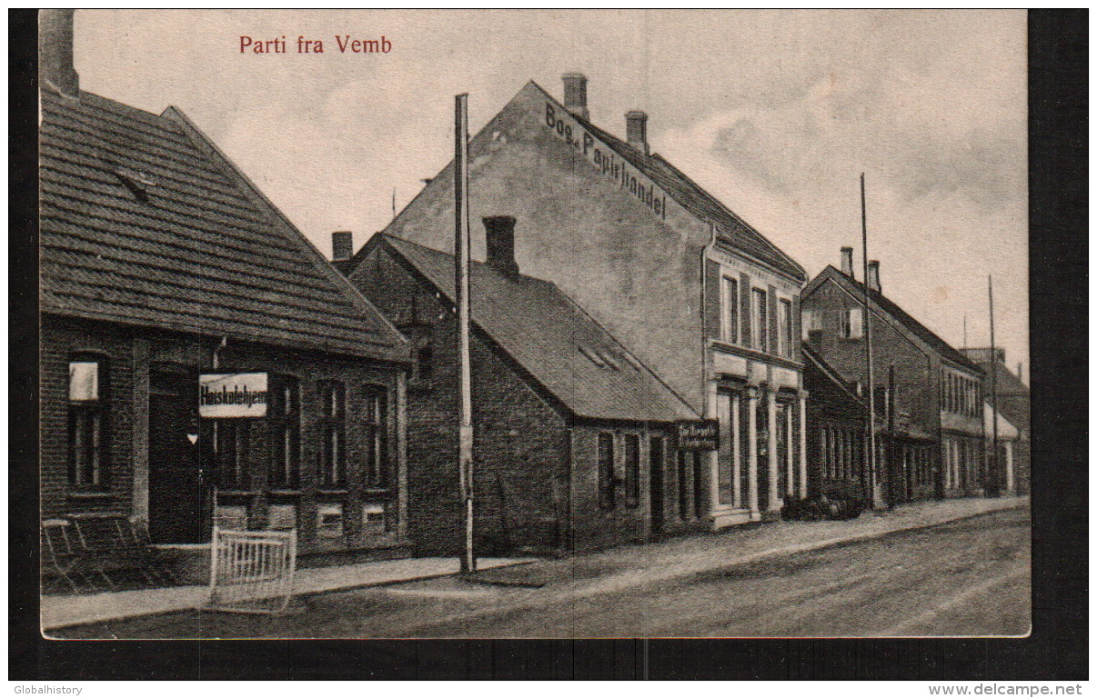 DD2418  DENMARK PARTI FRA VEMB  POSTCARD - Denemarken