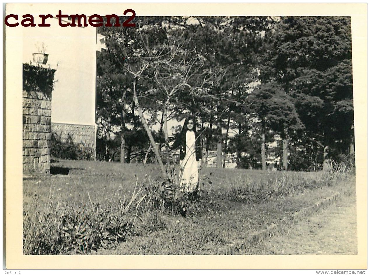 12 OLD PHOTO : DALAT ANNAM STATION RAILWAY CHURCH LAKE VIETNAM INDOCHINE ASIA snapshot