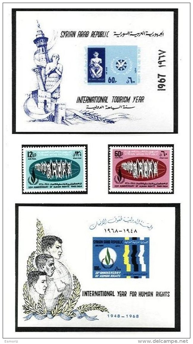 SYRIA, Yv Av. 327/28, Bk. 21/22, ** MNH, F/VF - Syrie