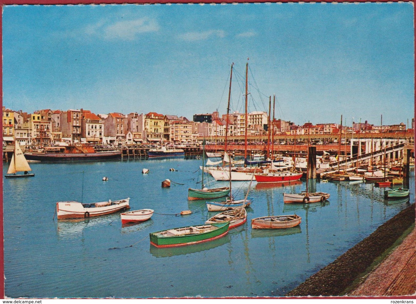 Blankenberge Grote Kaart Jachthaven - Blankenberge