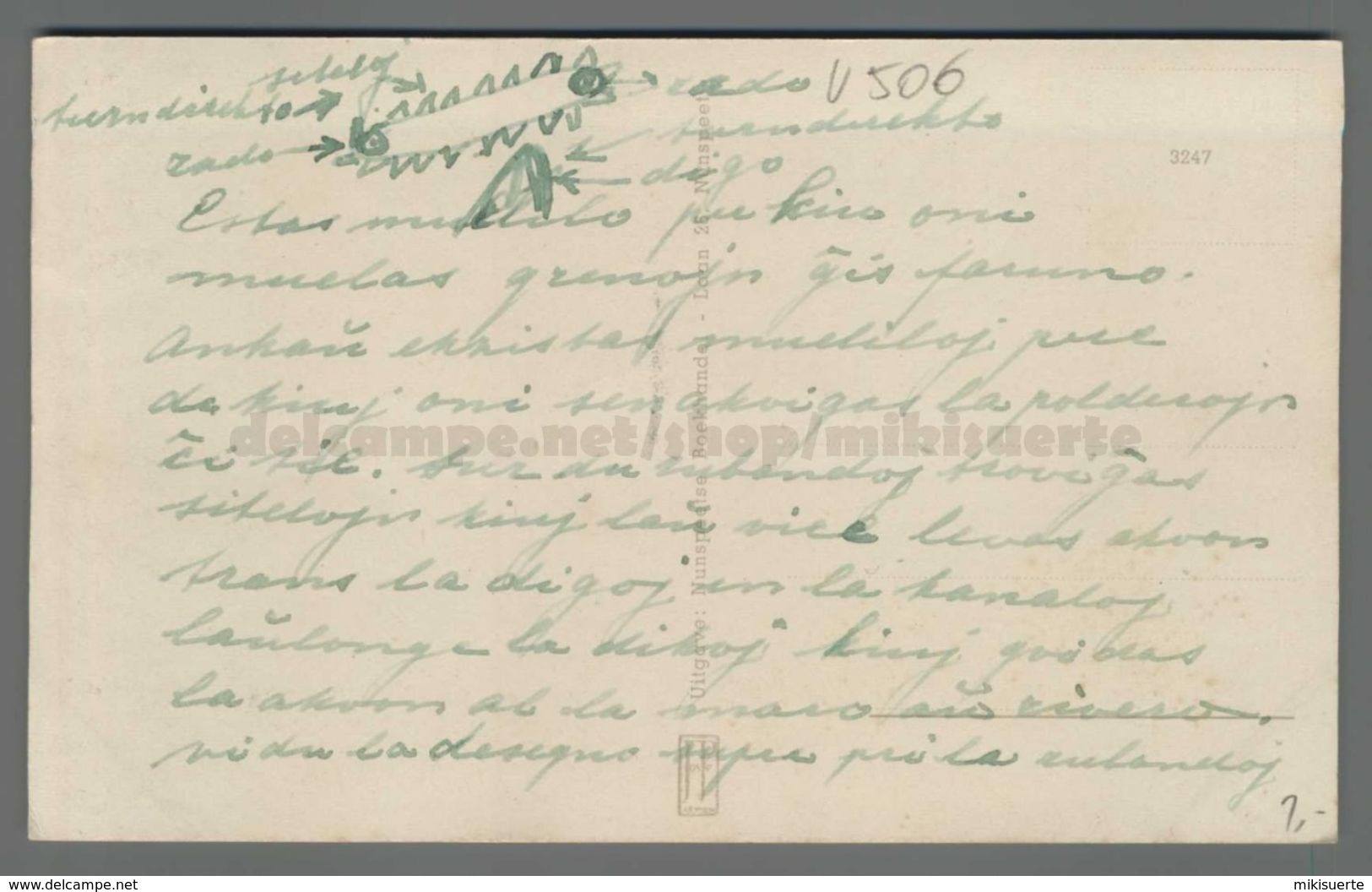 V506 HOLLAND NUNSPEET KORENMOLEN DE DUIF VG SB FP (m) - Nunspeet