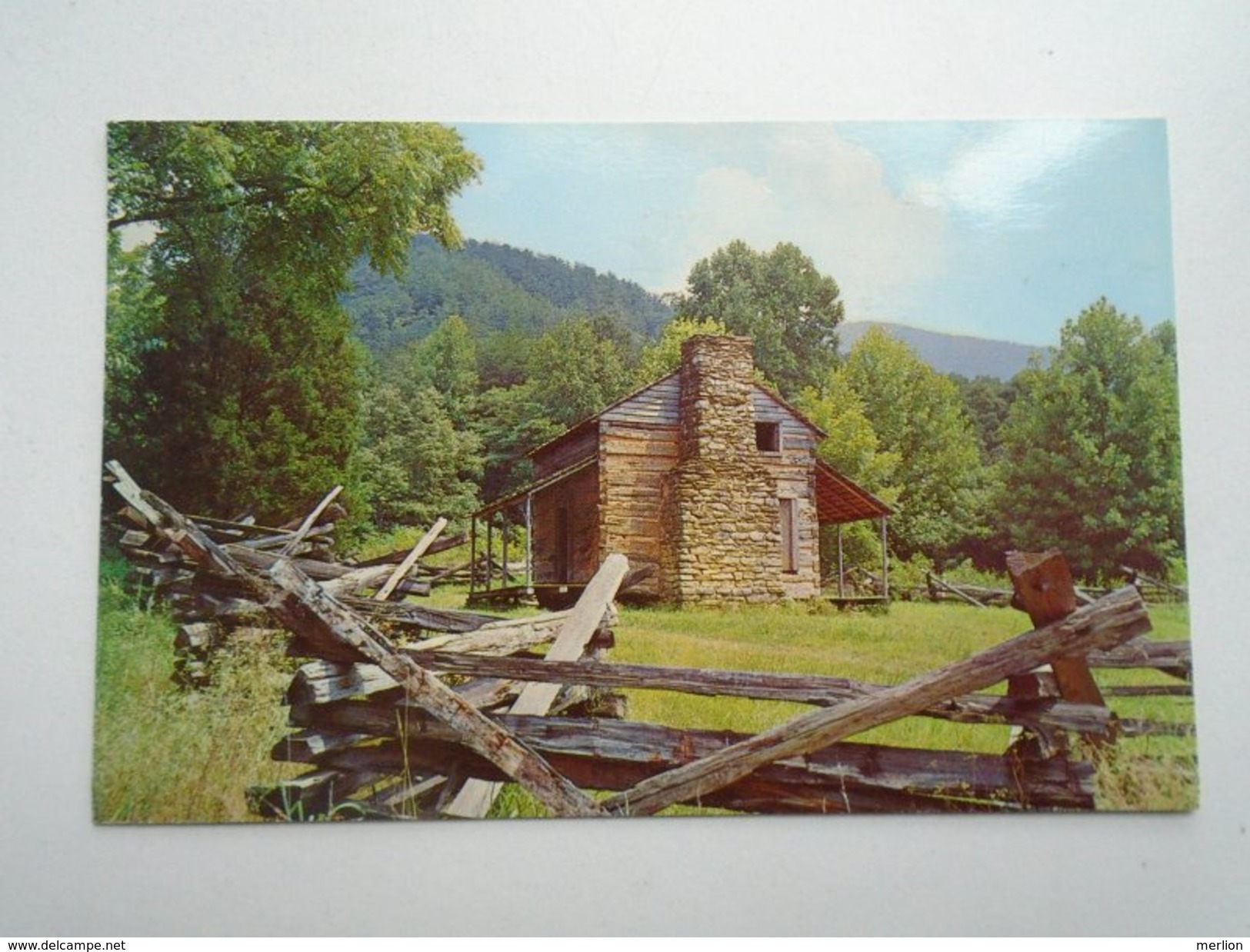 D155438  US -  John Oliver Cabin, Cades Cover, Great Smoky Mountains National Park, Veteran Of War Of 1812 - Knoxville