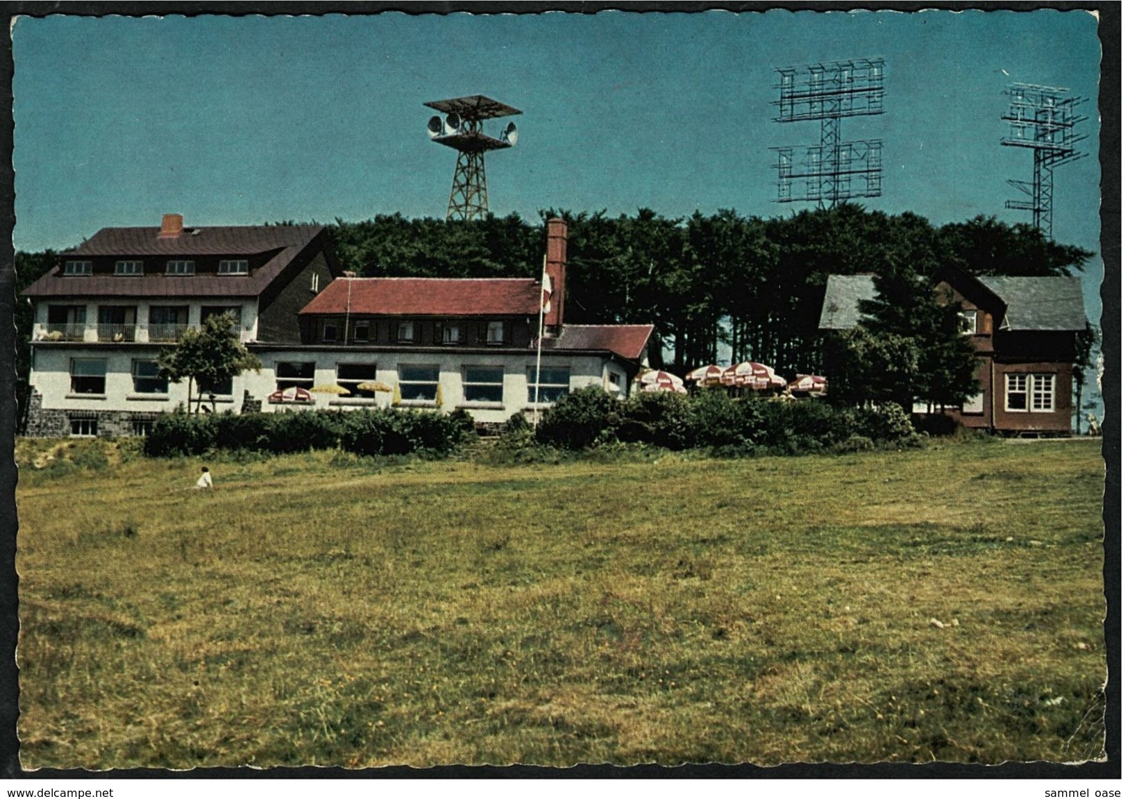 Schotten / Vogelsberg  -  Berggasthof Hoherodskopf  -   Ansichtskarte  Ca.1965    (7858) - Vogelsbergkreis