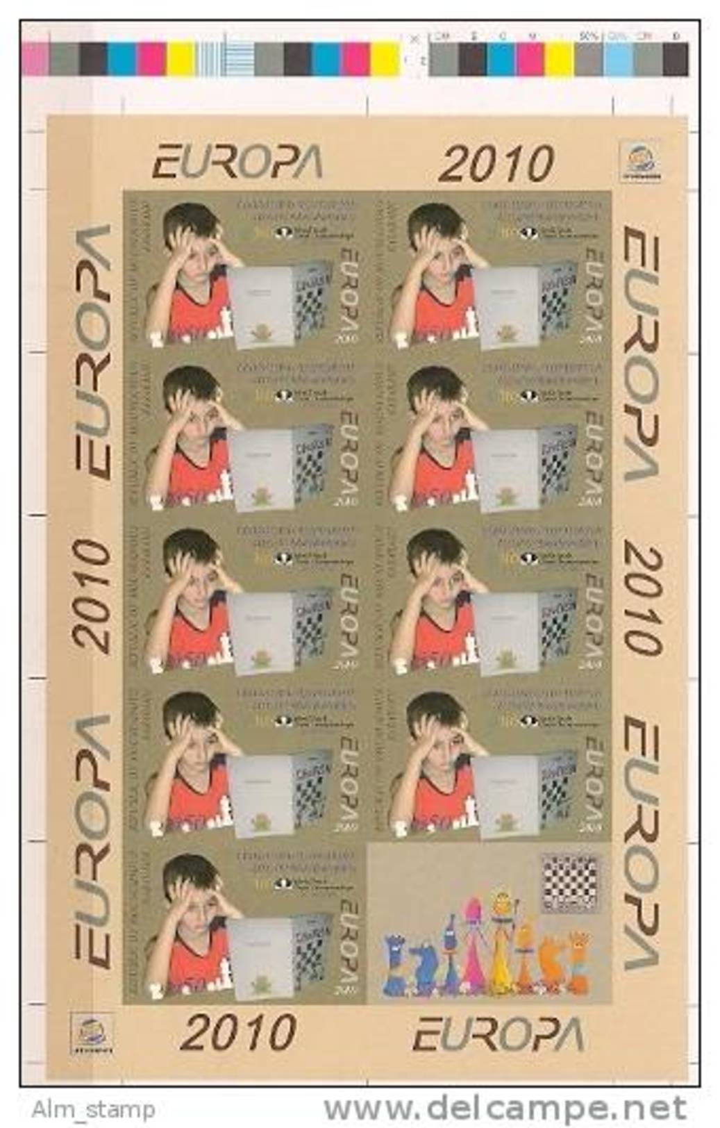 2010 Bergkarabach  Mountainous Karabakh  NAGORNO KARABAKH Sheet **MNH Non Dentale  Europa: Kinderbücher - 2010