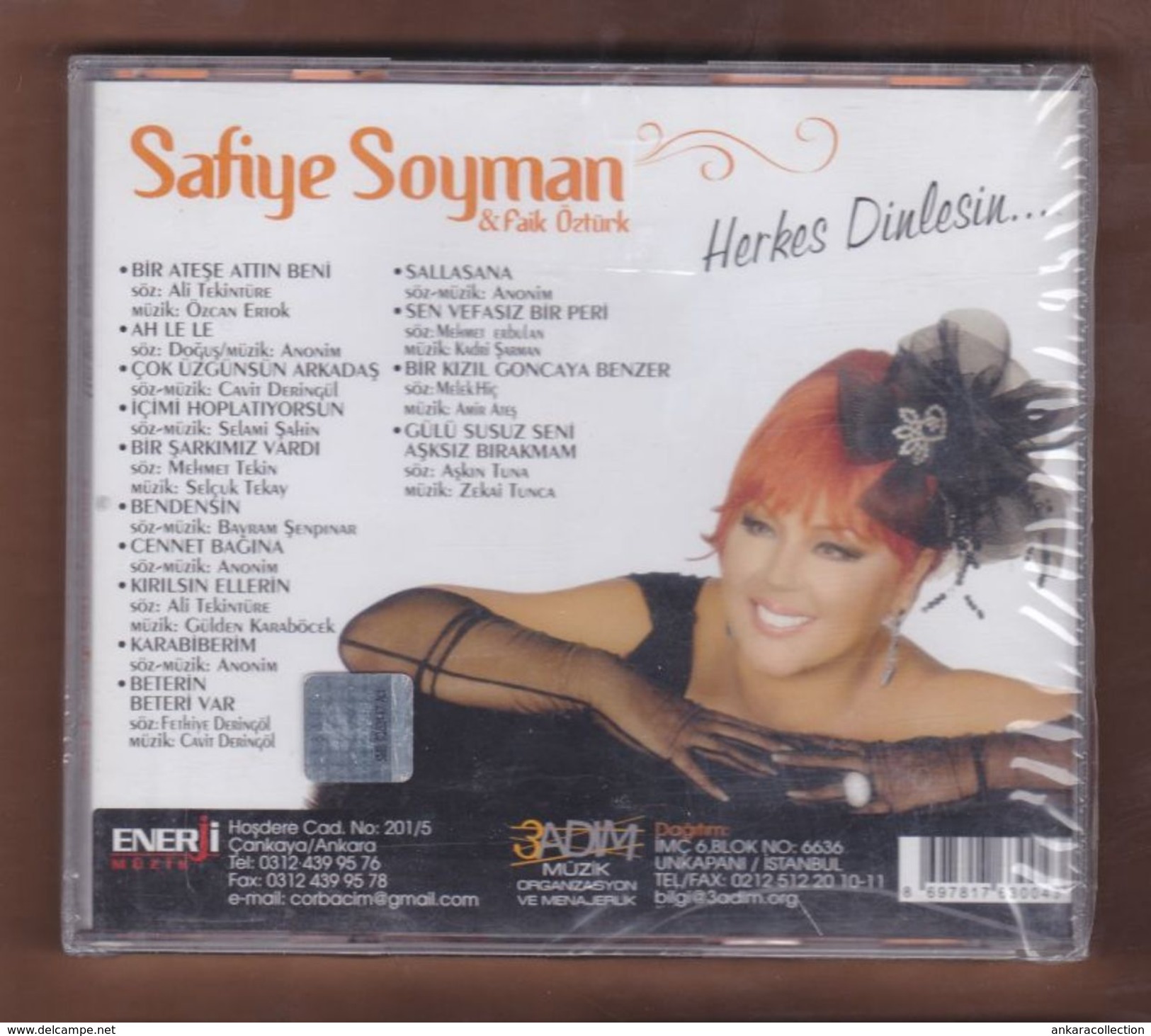 AC - Safiye Soyman - Faik öztürk Herkes Dinlesin BRAND NEW TURKISH MUSIC CD - World Music