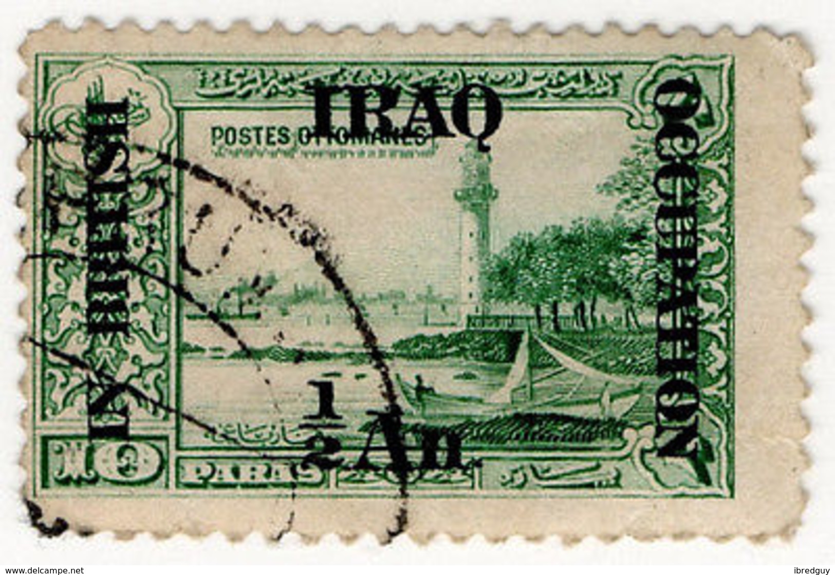 (I.B) Iraq Postal : British Occupation ½a - Iraq