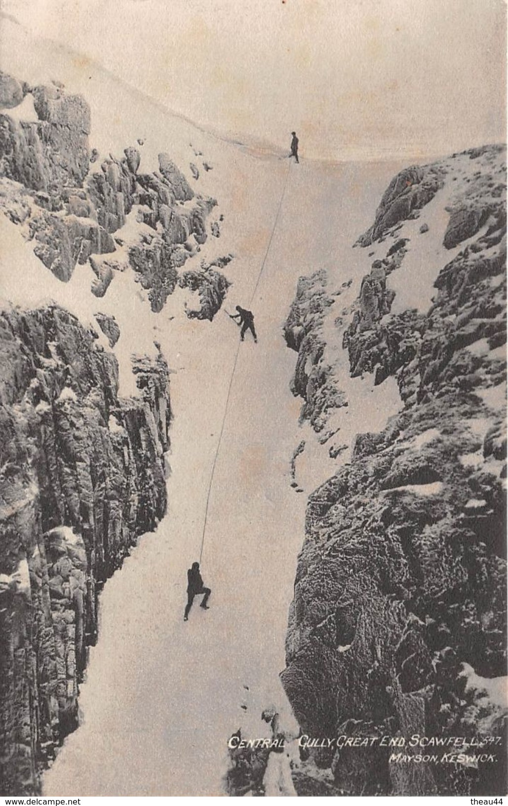 ¤¤    -   Sport  -  ALPINISME   -  Central Gully Great End Scawfell   -   ¤¤ - Alpinisme