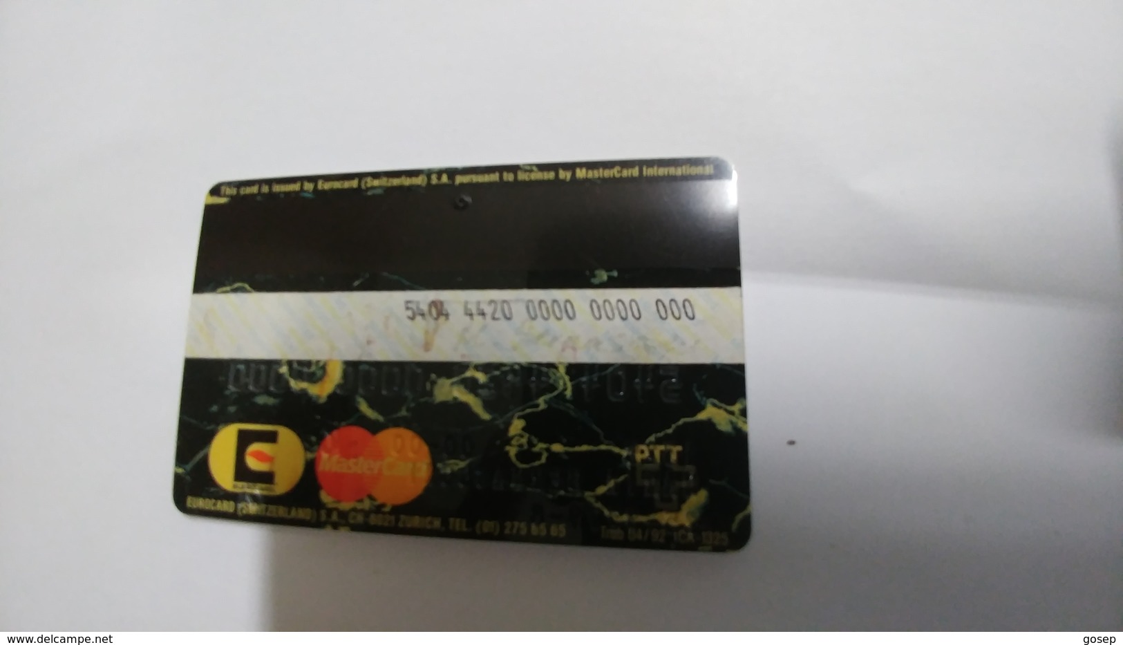 U.s.a-credit Card-(265)-(5404-4420)-1card Prepiad Free - Geldkarten (Ablauf Min. 10 Jahre)