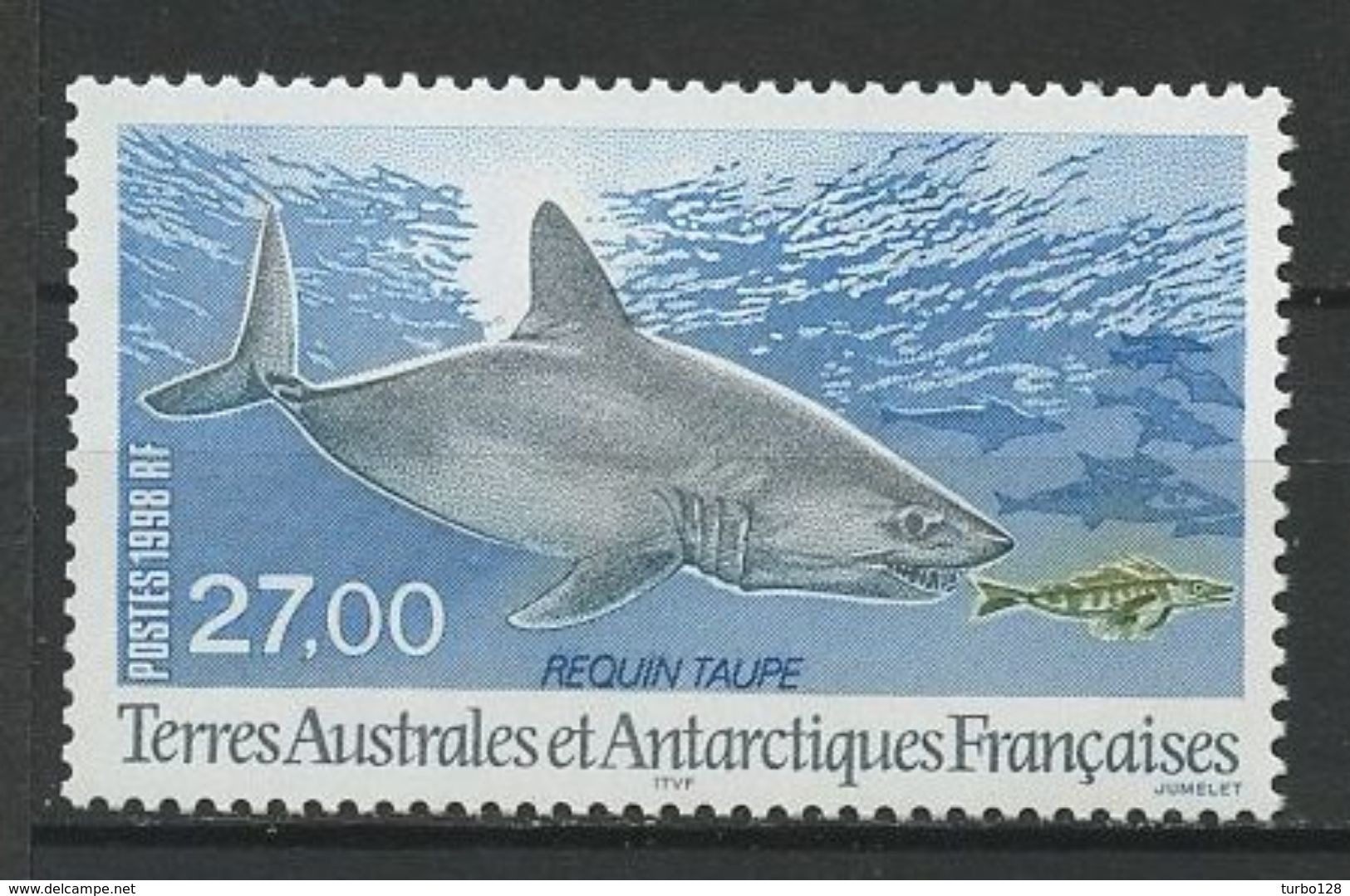 TAAF 1998  N° 228 ** Neuf MNH Superbe Cote 12 € Faune Marine Requins  Poissons Fishes Fauna Animaux - Neufs