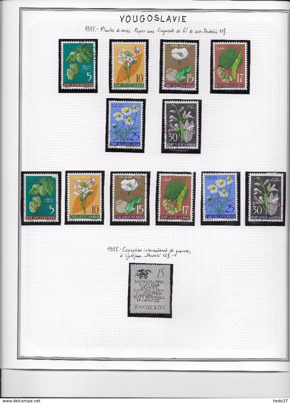 Yougoslavie - Collection Vendue Page Par Page - Timbres Neufs * / Oblitérés - B/TB - Collections, Lots & Series