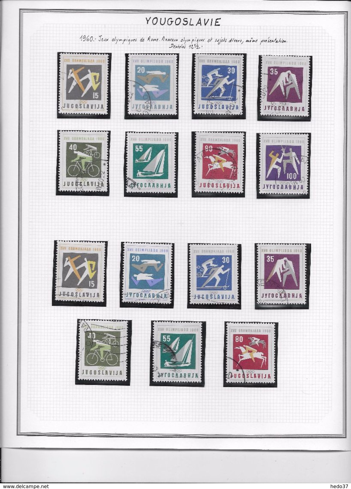 Yougoslavie - Collection Vendue Page Par Page - Timbres Neufs * / Oblitérés - B/TB - Lots & Serien