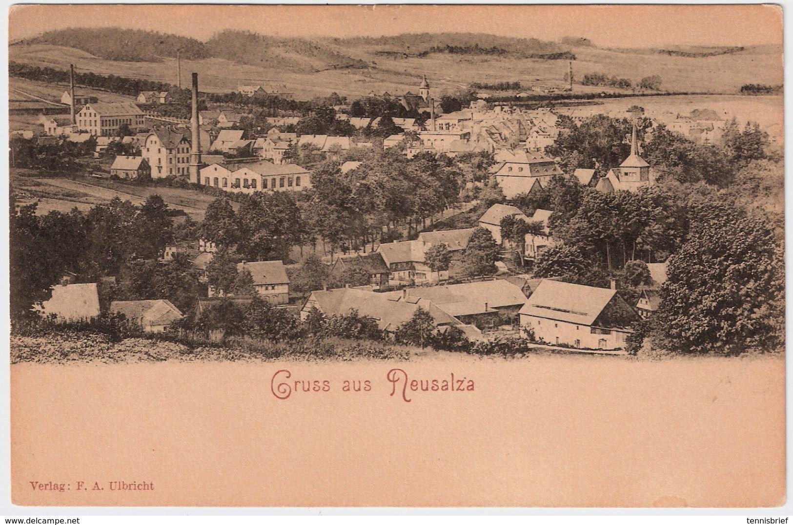 Ca. 1910, " Neusalza "  , A157 - Neusalza-Spremberg