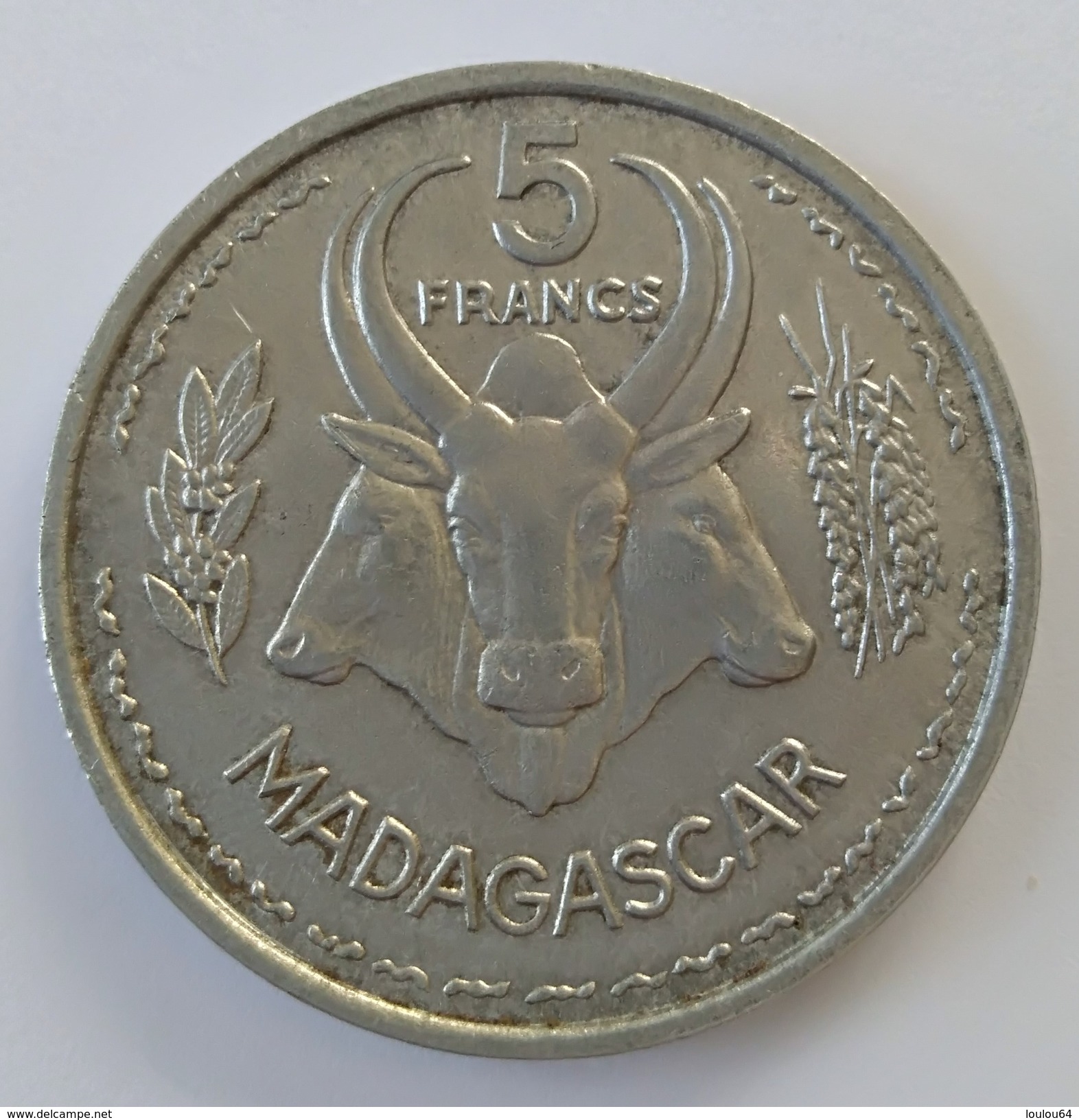 Madagascar - 5 Francs 1953 - - Madagascar