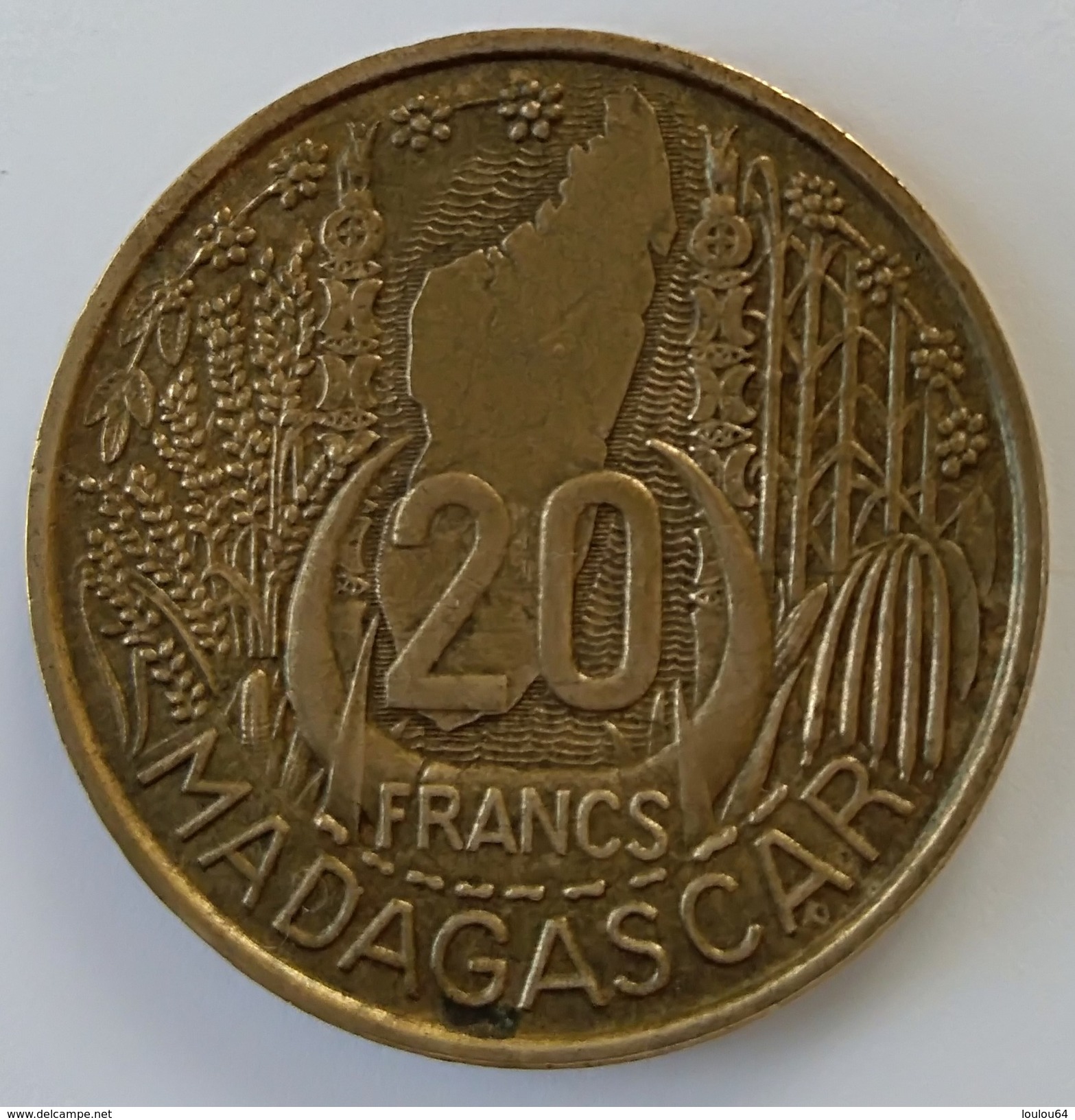Madagascar - 20 Francs 1953 - - Madagaskar